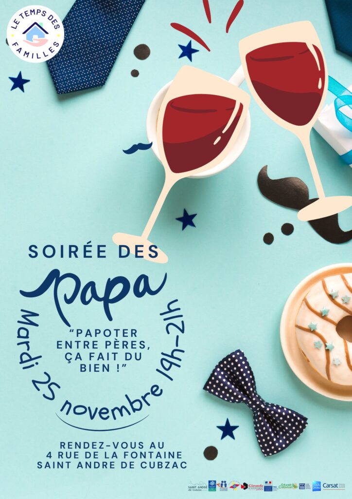 atelier le temps des familles parentalité apéro des papas